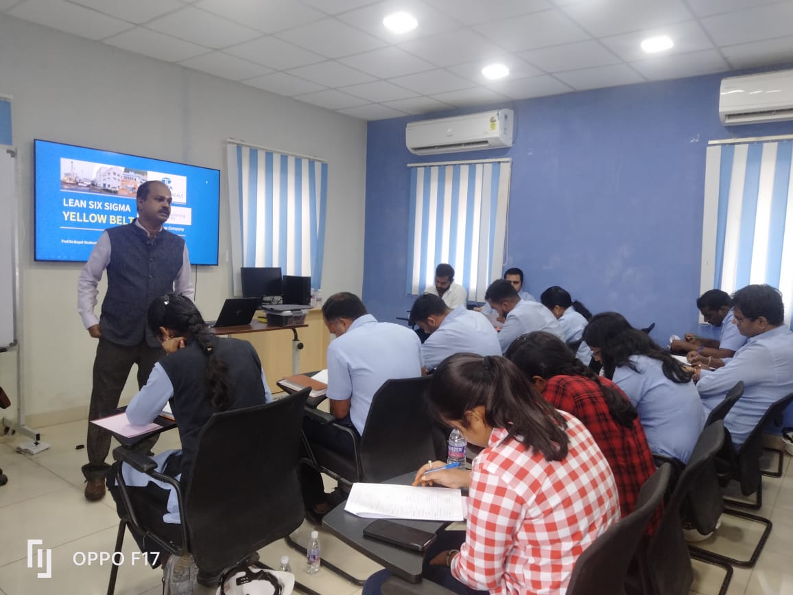 Catalyzing Excellence: Tata Chemicals’ Yellow Belt Programme with Dr. Gopal Sivakumar in Cuddalore