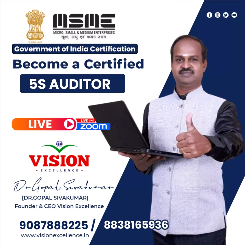 5S auditor Vision Excellence