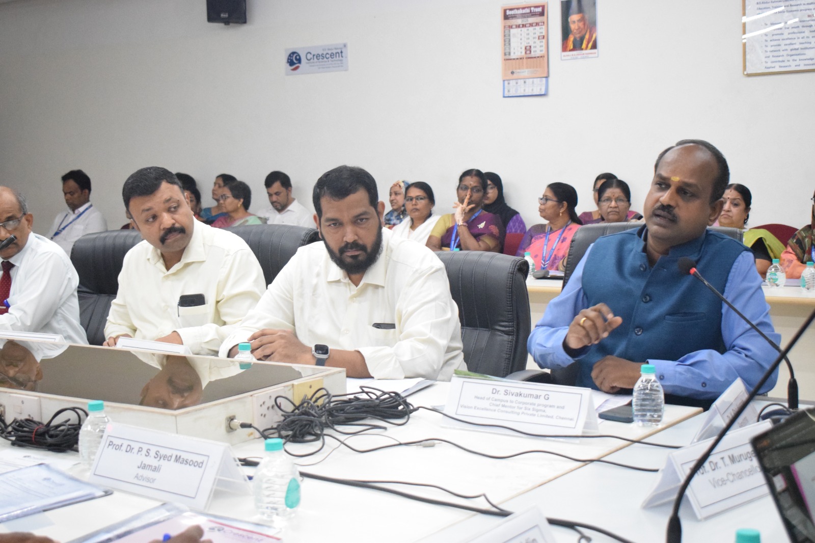 24th Academic Council Meeting at Crescent –  Institute of Science & Technology, Vandalur, Chennai